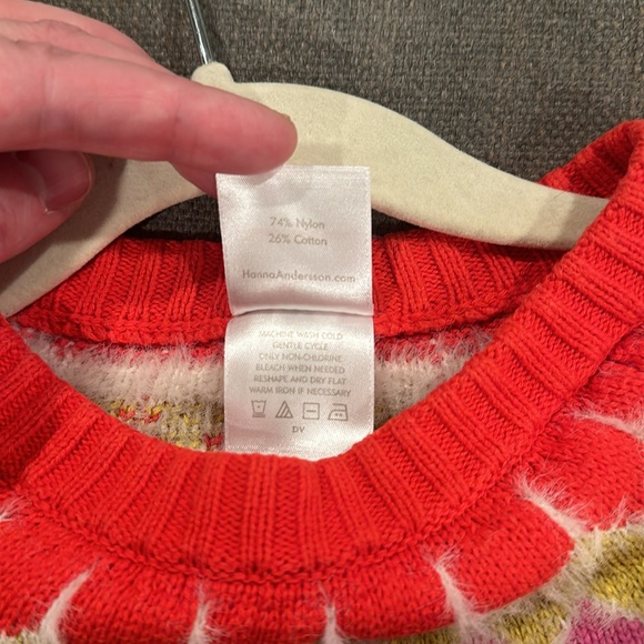 Girls 6-7 (120cm) Hanna Andersson Sweater - Picture 8 of 8